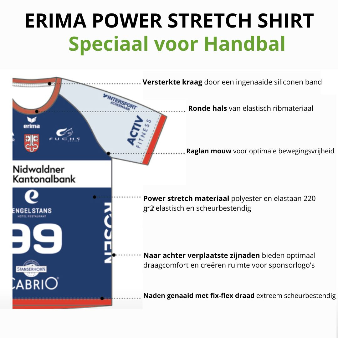 NIEUW - onze super scheurbestendige SMU handbalshirt NIEUW - onze super scheurbestendige SMU handbalshirt