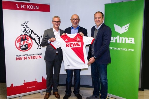 ERIMA verlengt contract met 1. FC Köln