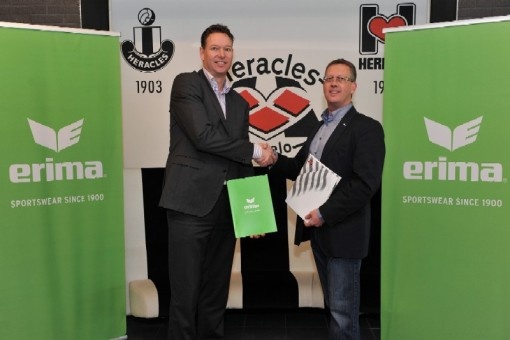 ERIMA nieuwe sportkledingsponsor van Heracles Almelo.