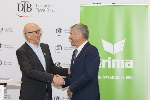ERIMA en Duitse Tennisbond (DTB) verlengen succesvolle samenwerking.