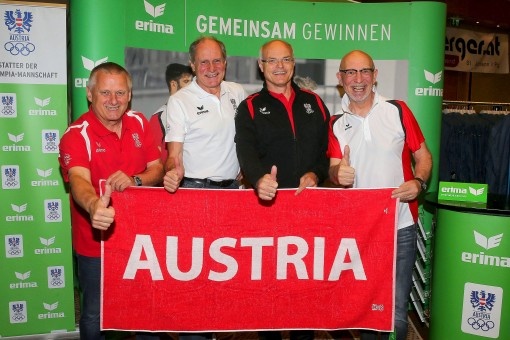 Officiële kledinguitreiking: Het Oostenrijks Olympisch Comité zeer onder de indruk