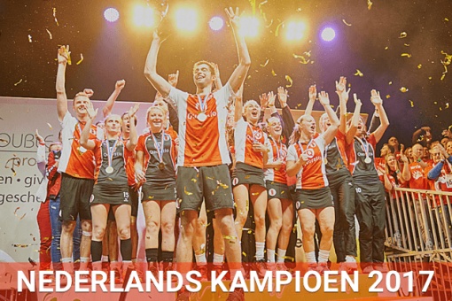 KV TOP/Quoratio is opnieuw Nederlands Kampioen korfbal.