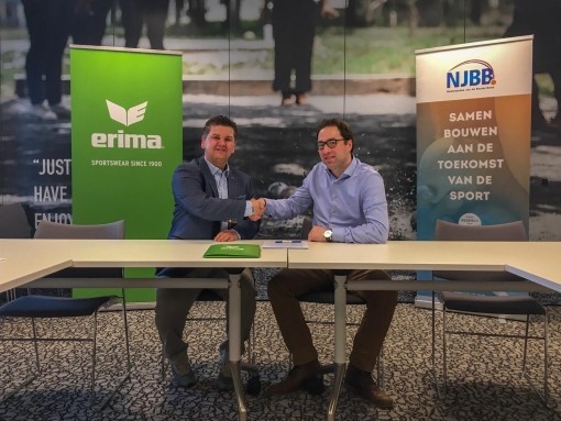 NJBB en ERIMA verlengen samenwerkingsovereenkomst.