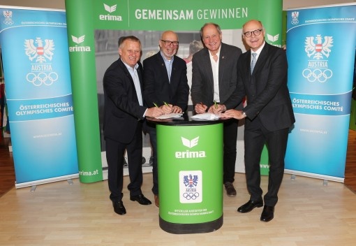 GET TOGETHER AND WIN: ÖOC en ERIMA verlengen succesvolle samenwerking.