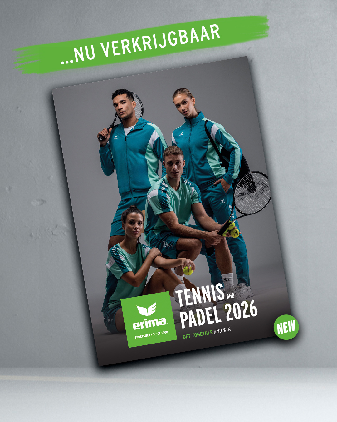 Onze nieuwe tennis/padel brochure 2026 is er! 🎾