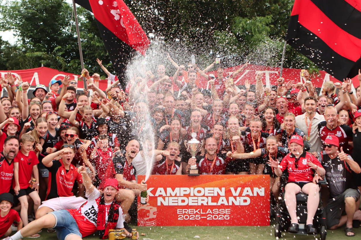 DOS’46 wint opnieuw Nederlands kampioenschap veldkorfbal tegen LDODK